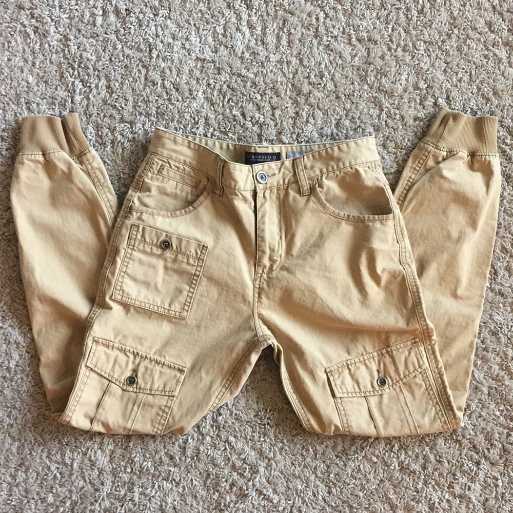 Aeropostale khaki jogger W28